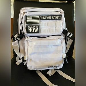 White Wolfpack Backpack